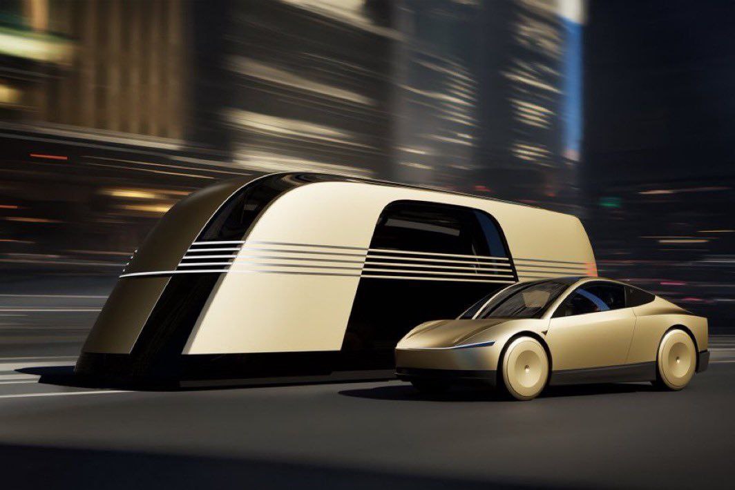 Будущее транспорта: Tesla представила беспилотные Cybercab и Robovan