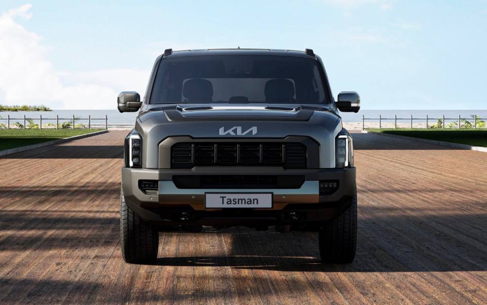 Первый рамный пикап от компании KIA MOTORS