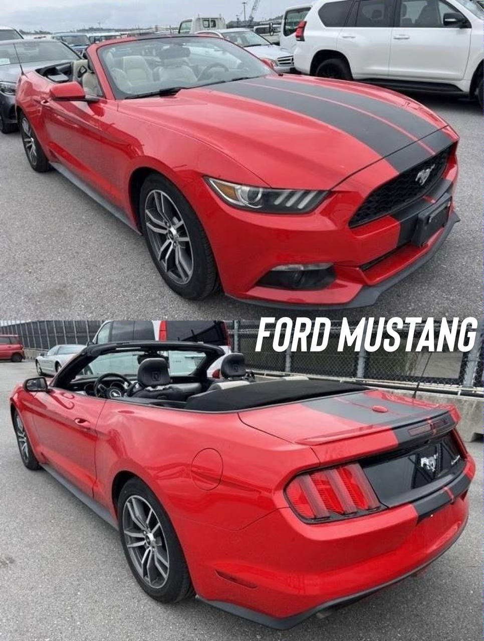 Эксклюзив из Японии: Ford Mustang с левым рулем
